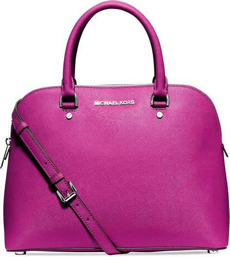 Amazon.com: Michael Kors Cindy Large Saffiano Leather 